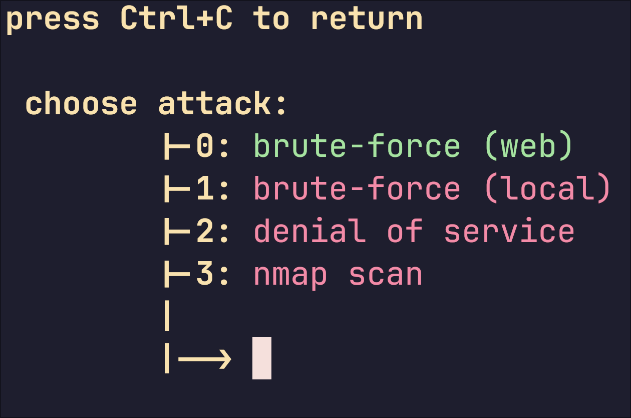 attack-scripts possible attacks